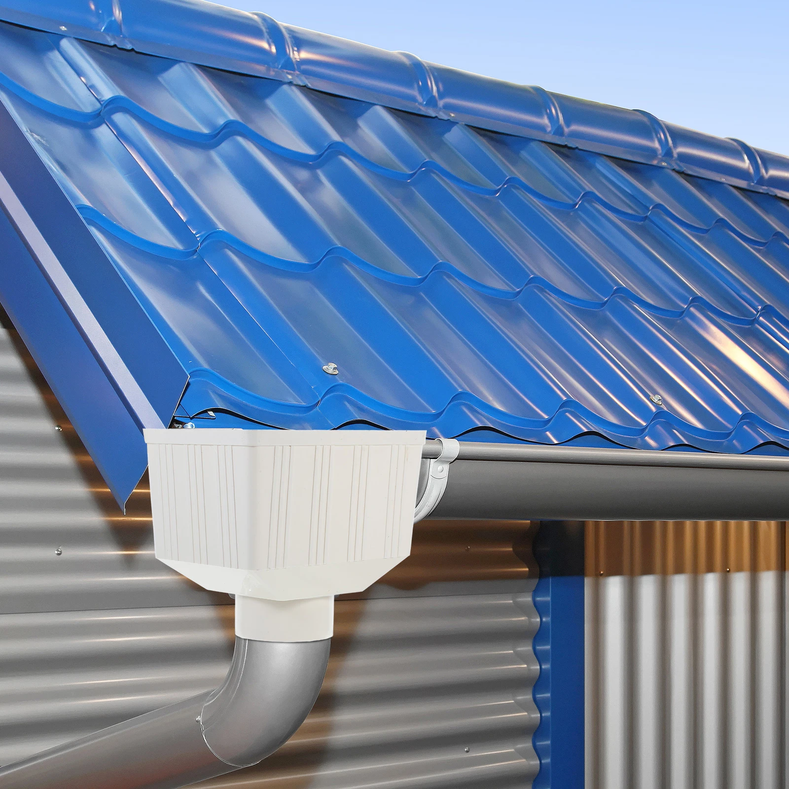 Прямоугольная водосточная труба