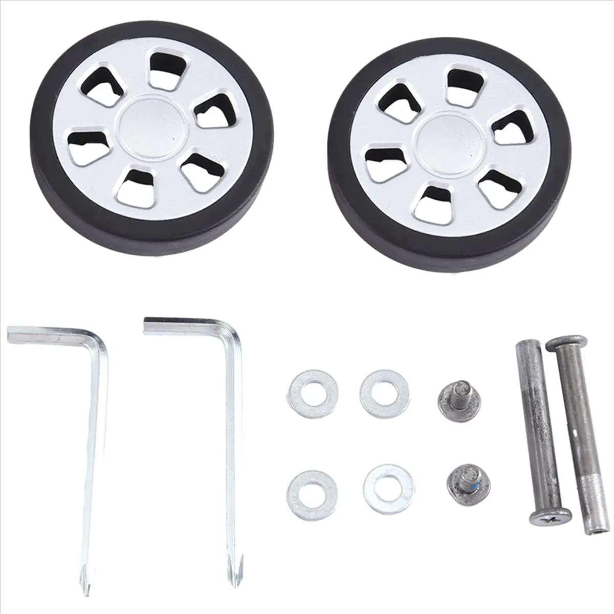 Набор из 2 сменных колес для чемодана abqr 60x13 мм