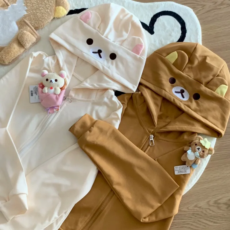 Толстовка с капюшоном в стиле аниме rilakkuma - Фотография_2