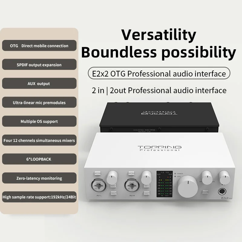 Новый topping e2x2 otg профессиональный - Фотография_2