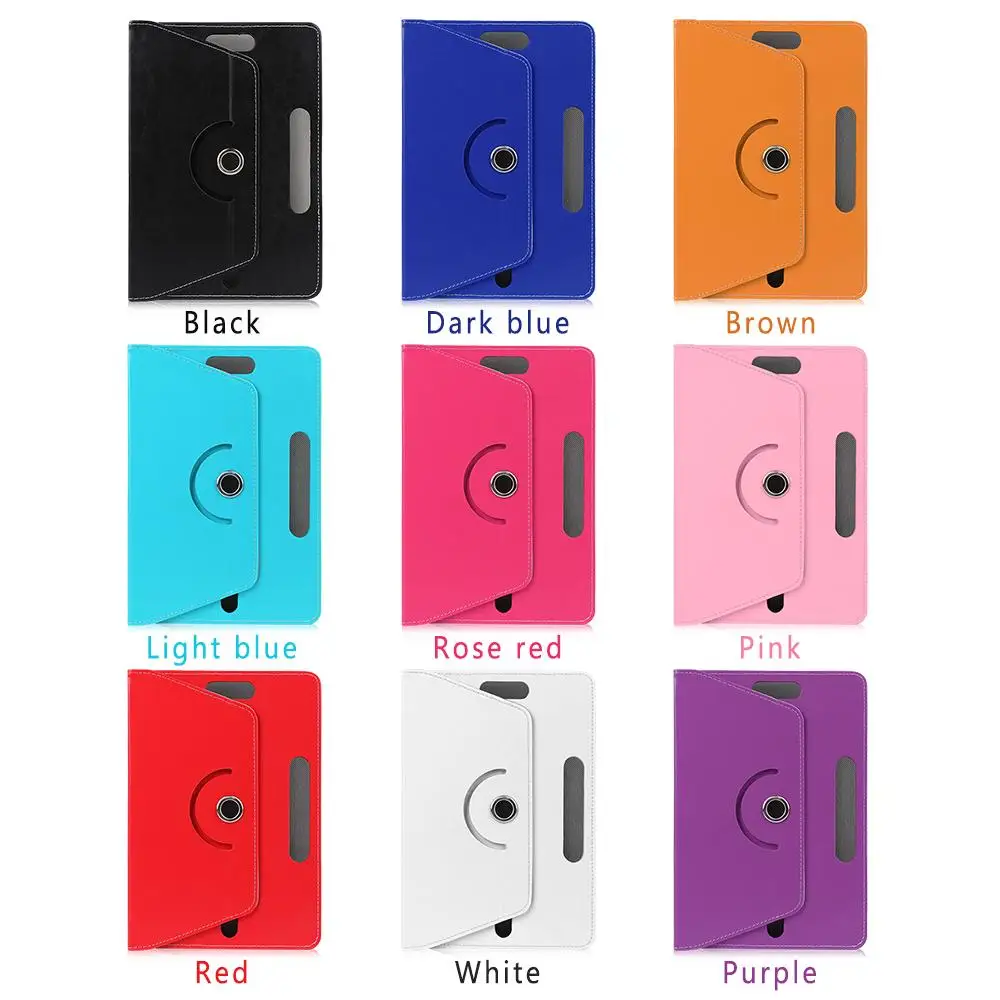 Вращающийся защитный чехол из искусственной кожи для планшета - Фотография_5