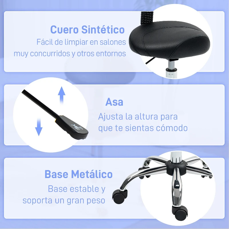 Табурет с колесами съемная спинка - Фотография_6