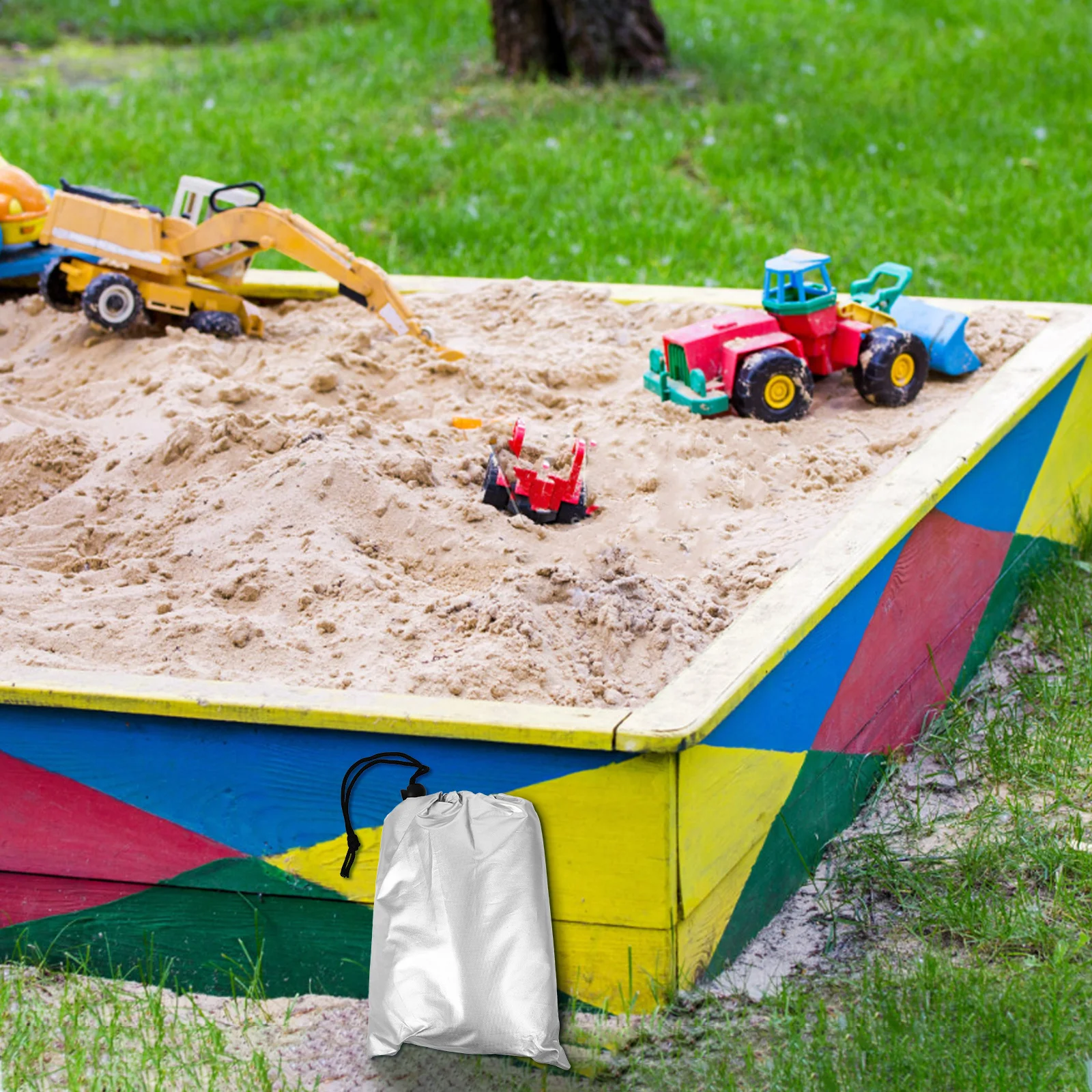Чехол для песочницы из ткани оксфорд - Фотография_5