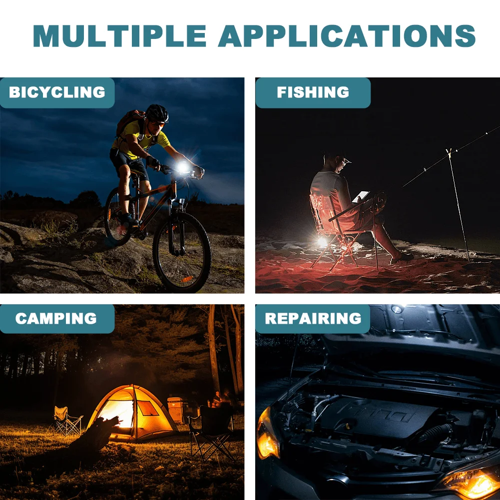 Беспроводной светодиодный рабочий фонарь - Фотография_4