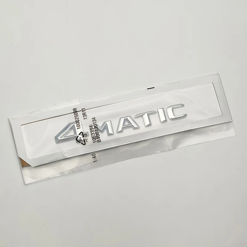 3d abs хром черный 4 matic логотип - Фотография_6