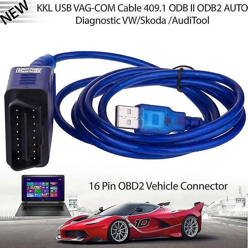 «vag-com kkl 409.1 usb-диагностический кабель obd2 - Фотография_3