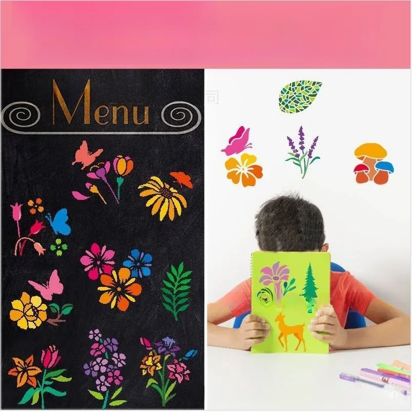 Шаблон для рисования растений и - Фотография_3