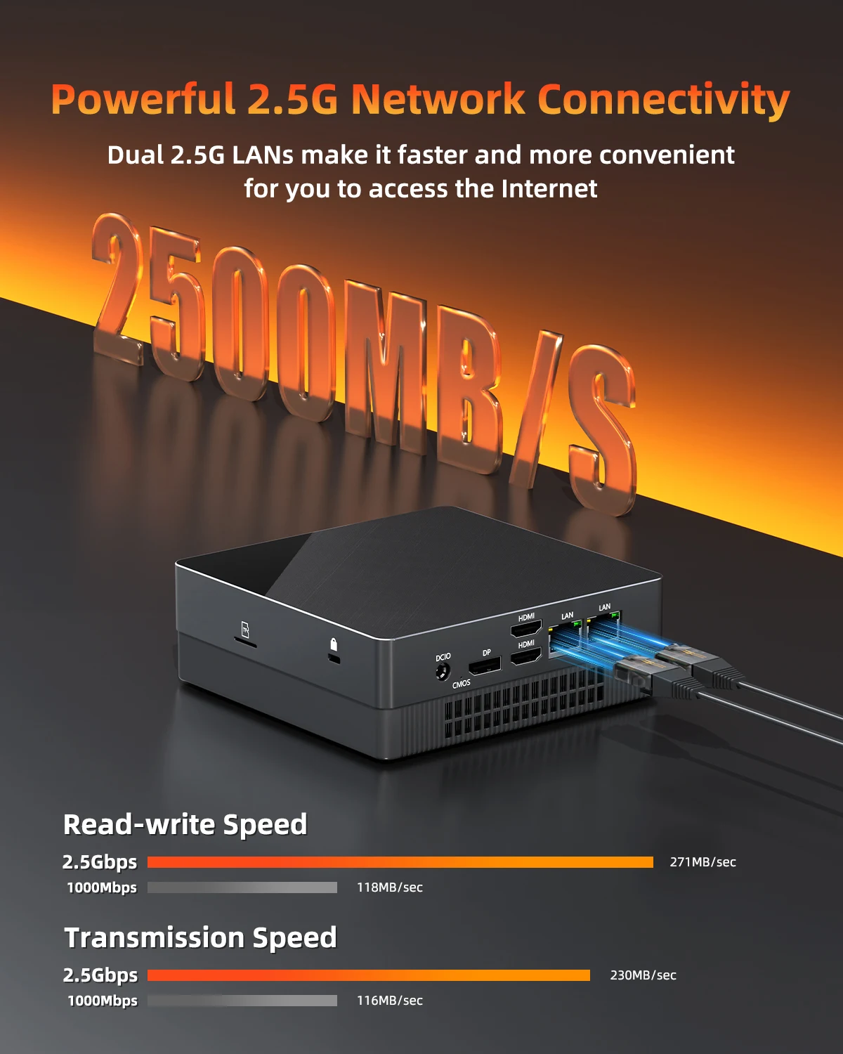Zxipc ryzen 3 4300u новый мини-пк windows 11 pro 32 гб 1 тб ddr4 wifi6 bt5 - Фотография_5