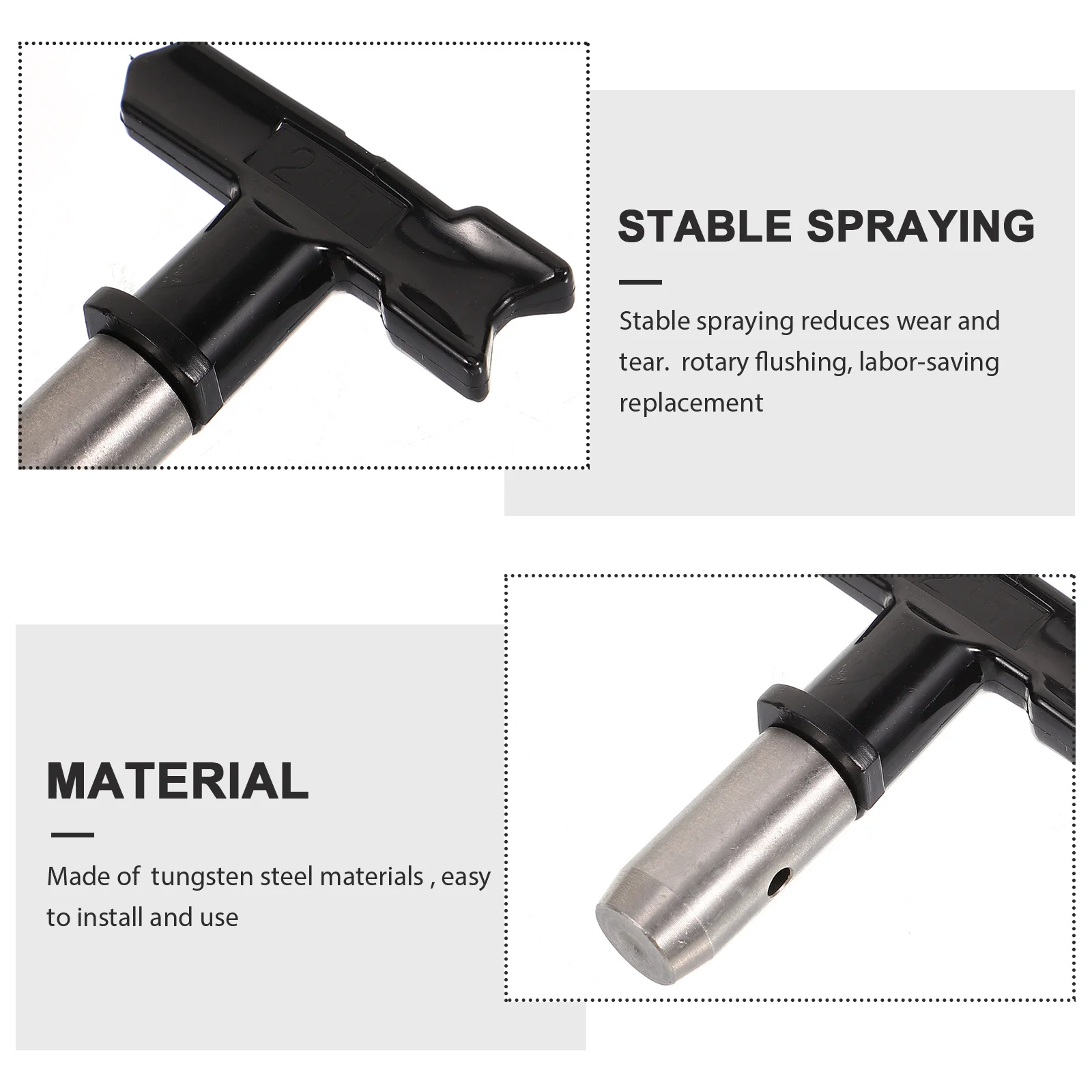 Прочная пластиковая насадка-распылитель - Фотография_5