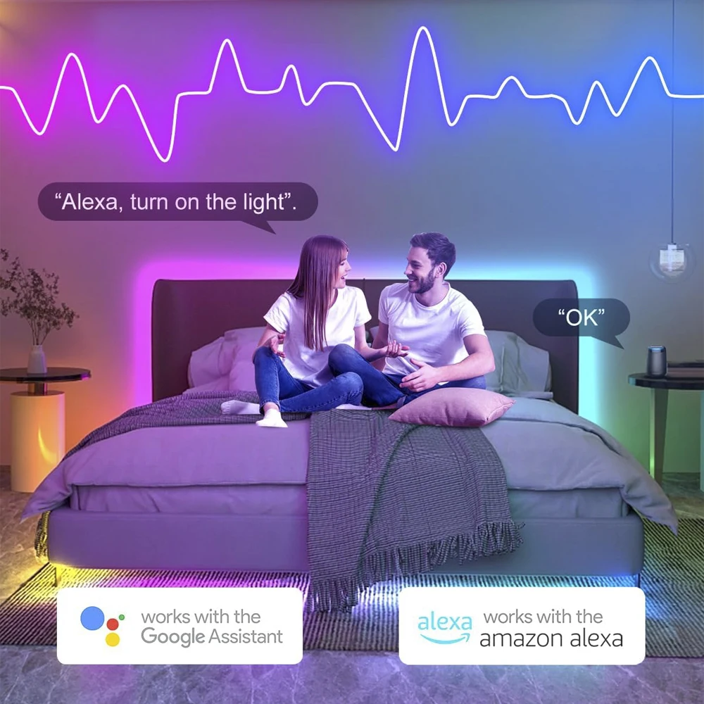 Beimu светодиодные неоновые гирлянды - Фотография_5