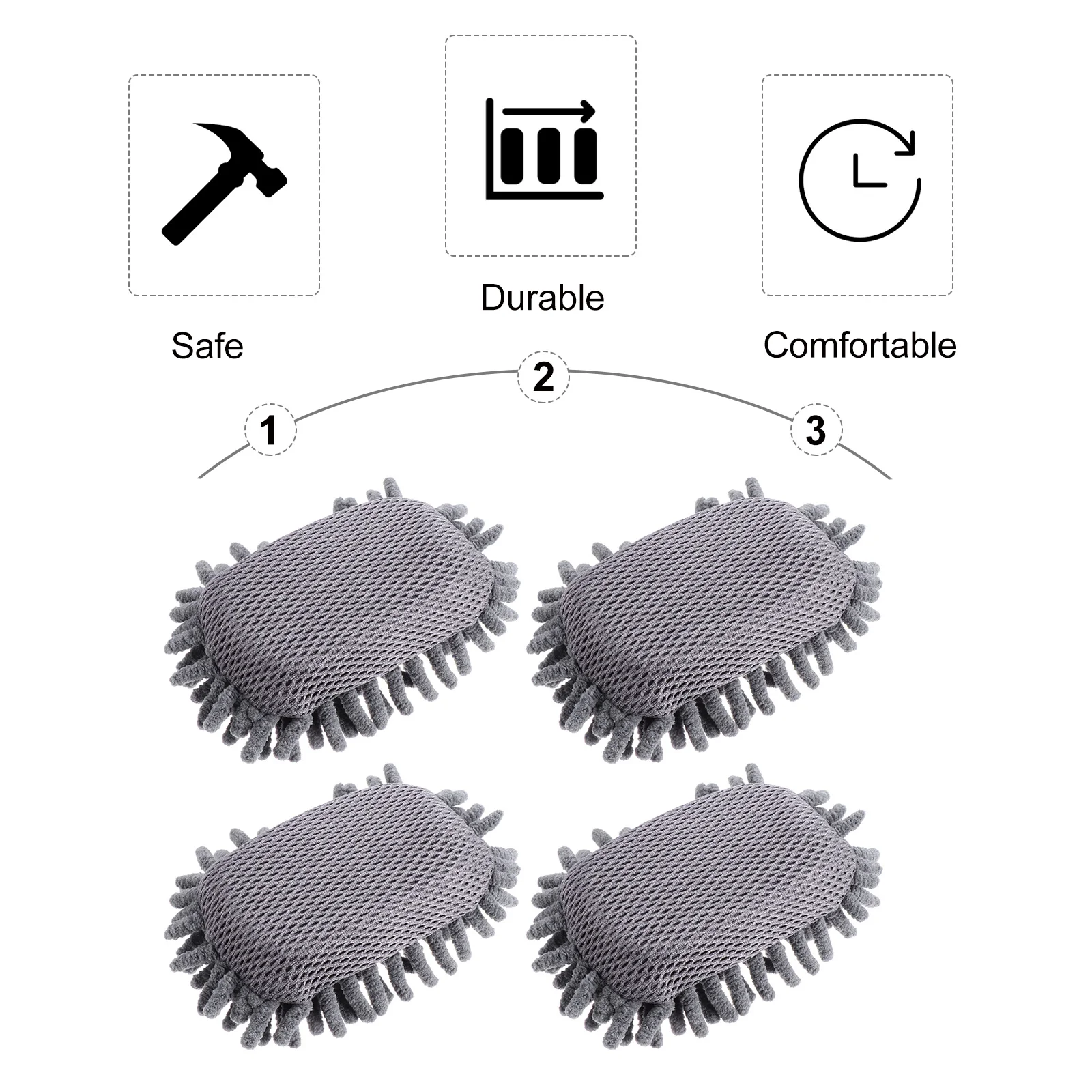 Ластик для доски премиум-класса из синели - Фотография_5