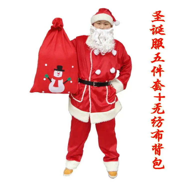 Забавный костюм санта-клауса для косплея - Фотография_4