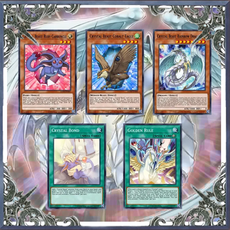 Хрустальный зверь yugioh карточная