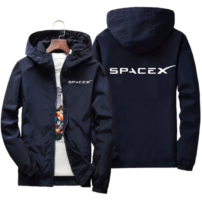 New mens spacex space x logo hoodies - Фотография_2