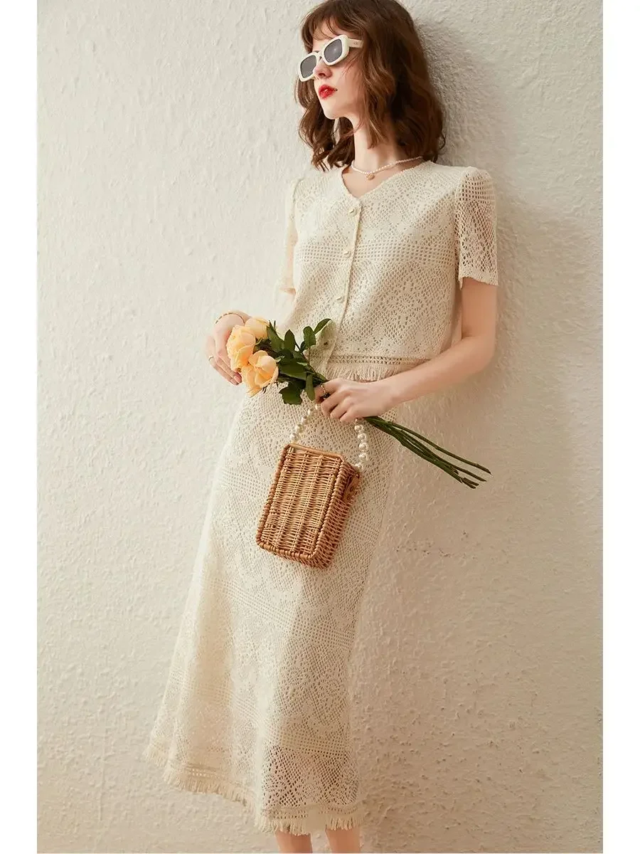 Женское платье с высокой талией louis yao - Фотография_3