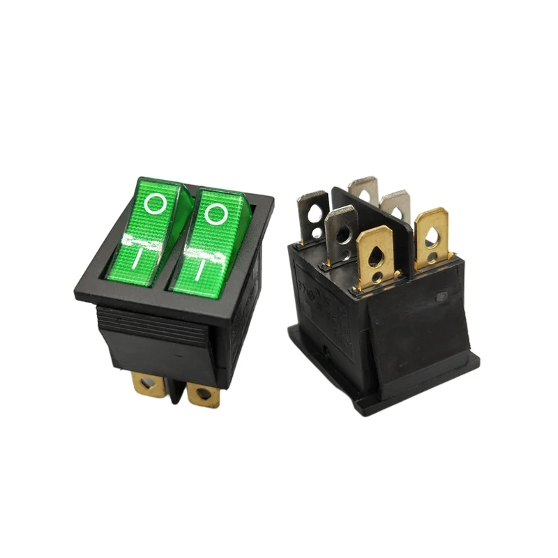 Kcd8 6pin 16a 250 в 20a 125 в двойной - Фотография_4