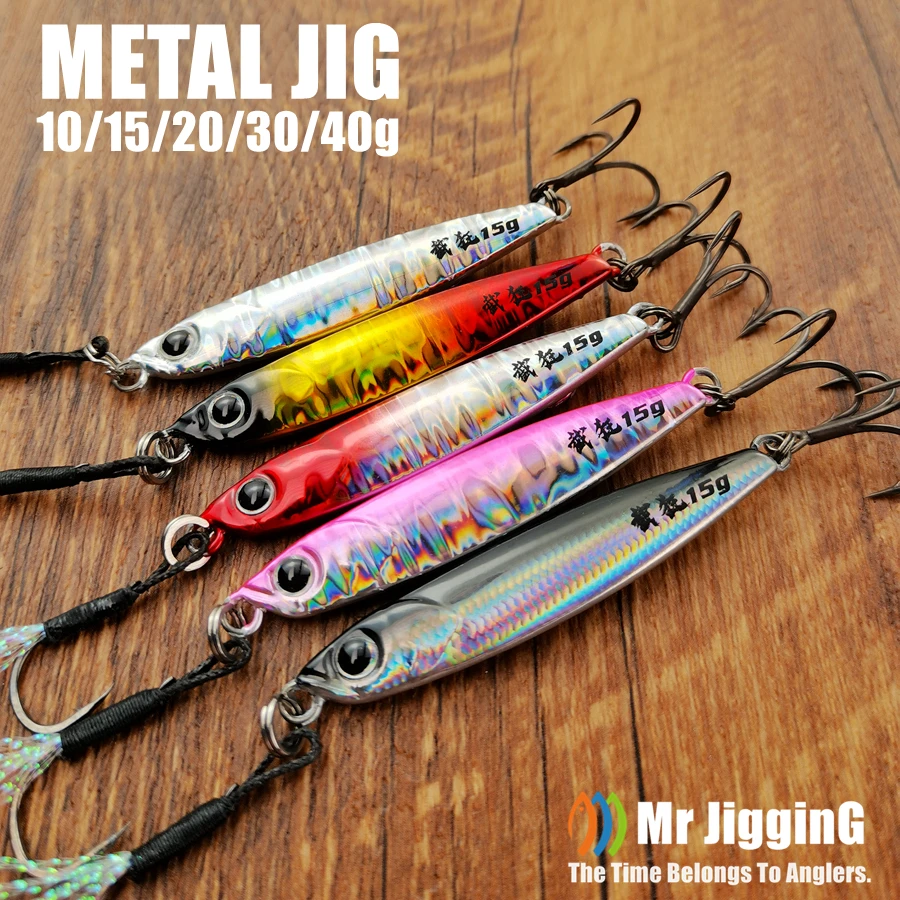 Mr jigging быстро тонущая металлическая - Фотография_3