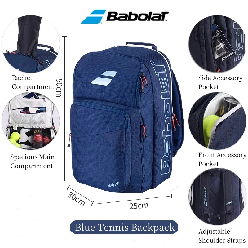 Теннисный рюкзак babolat pure drive - Фотография_2