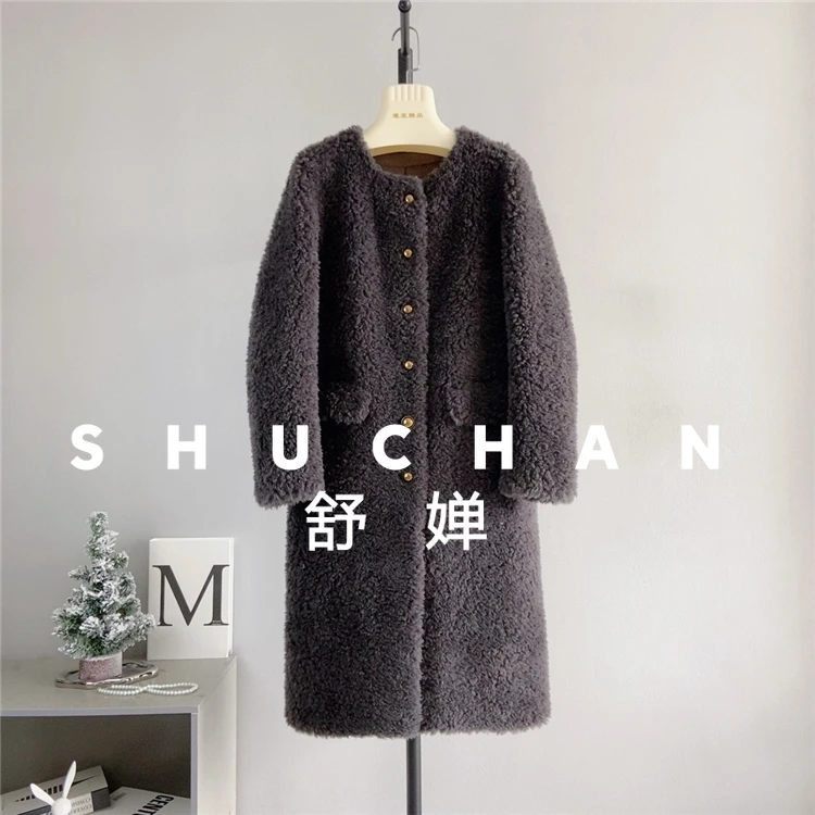 Женское пальто из 100% шерсти - Фотография_5