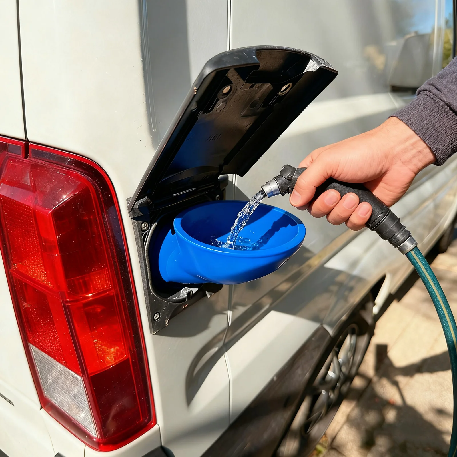 Наполнитель воды воронка для кемпера - Фотография_6