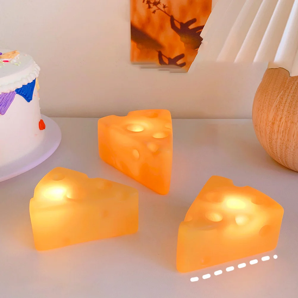 Сырная лампа оранжевый креативный - Фотография_6