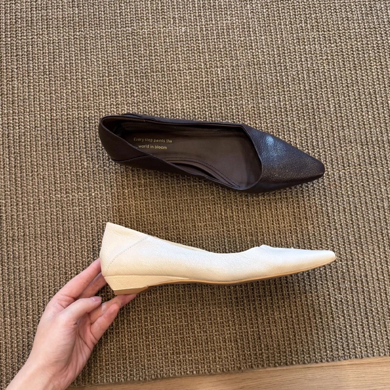 Обувь, нескользящая новая обувь с острым носком 2 - Фотография_4