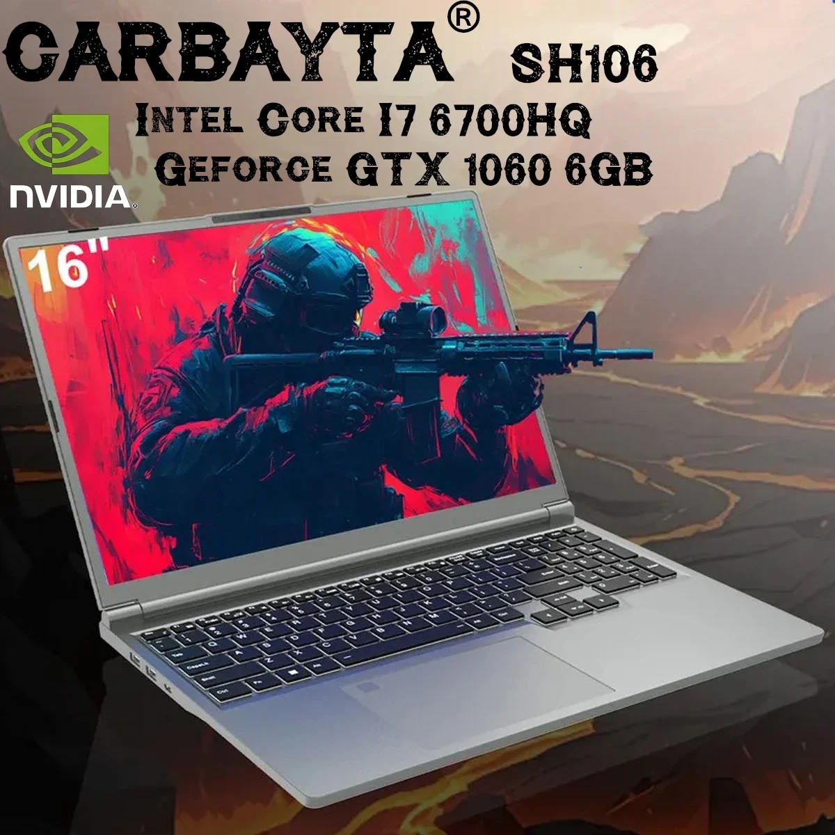 16 дюймов intel core i7-6700hq