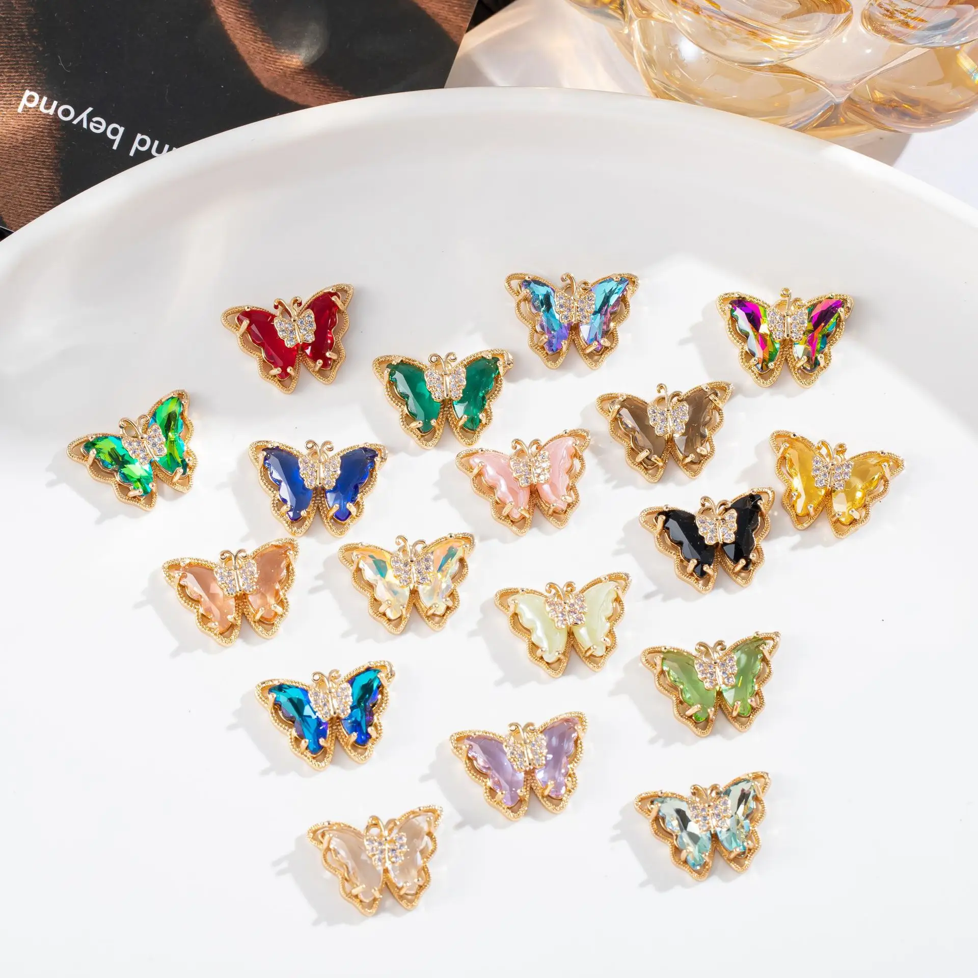 Модный кулон-бабочка для женщин - Фотография_2