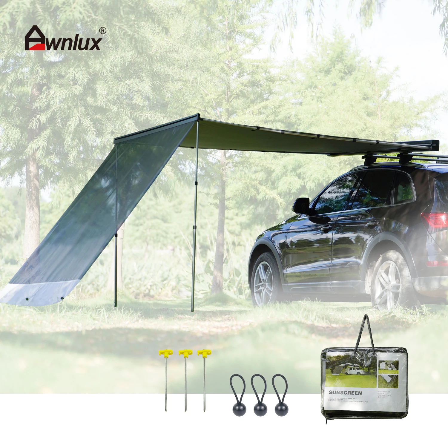 Stlf factory 4x4 4wd качественный тент с боковой стеной - Фотография_4