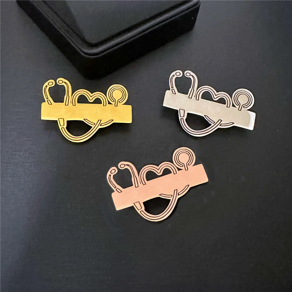 Пользовательская брошь врача медицинского - Фотография_5