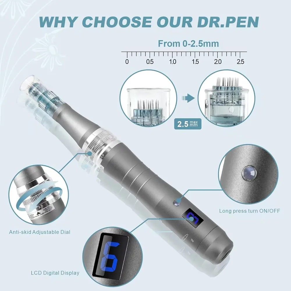 Лучшая беспроводная ручка derma pen ultima m8 6 - Фотография_2