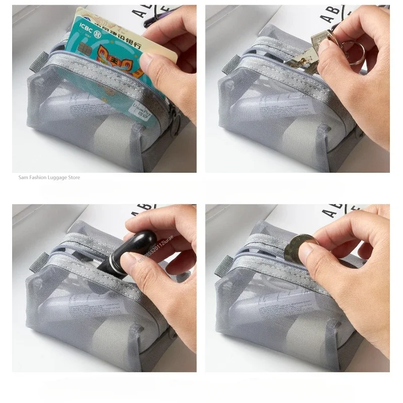 Многоцелевой дышащий квадратный сетчатый чехол для хранения - Фотография_5