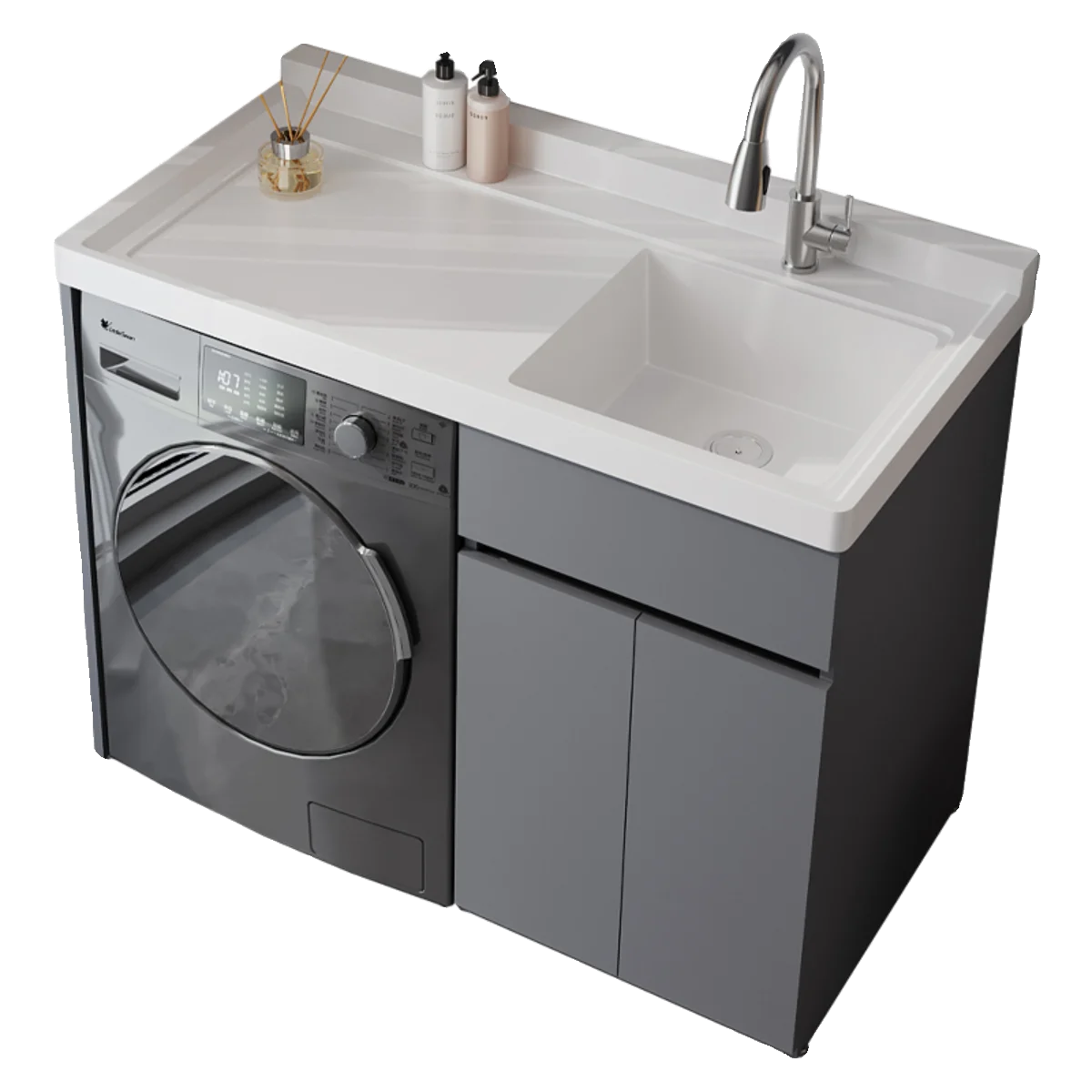 Балконный шкаф для белья - Фотография_5