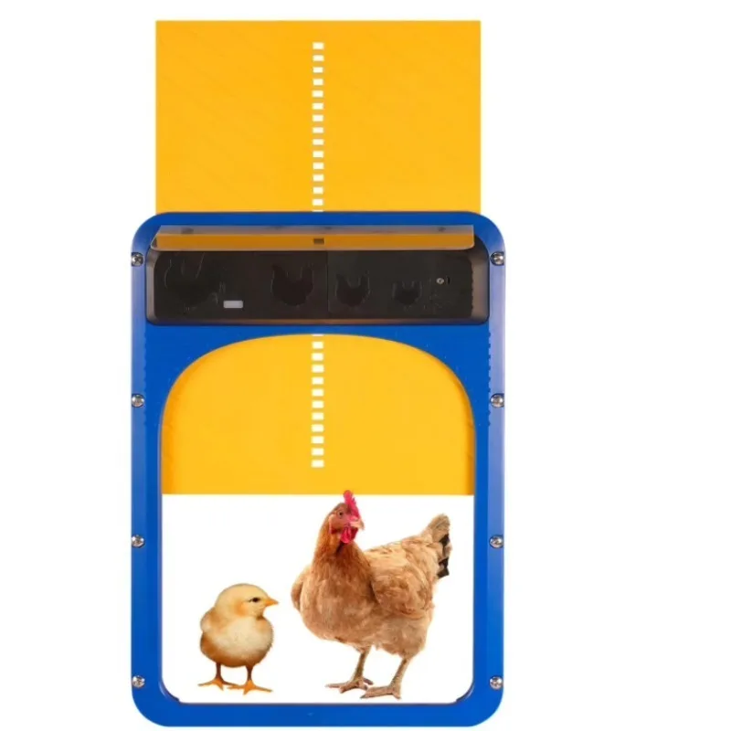 Новая умная дверь курятника