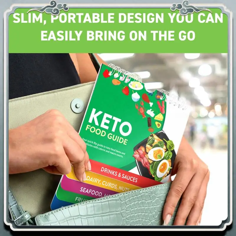 Буклет с магнитами для листов keto