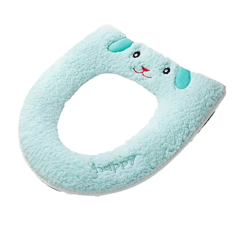 Мягкий коврик для унитаза зимний - Фотография_6