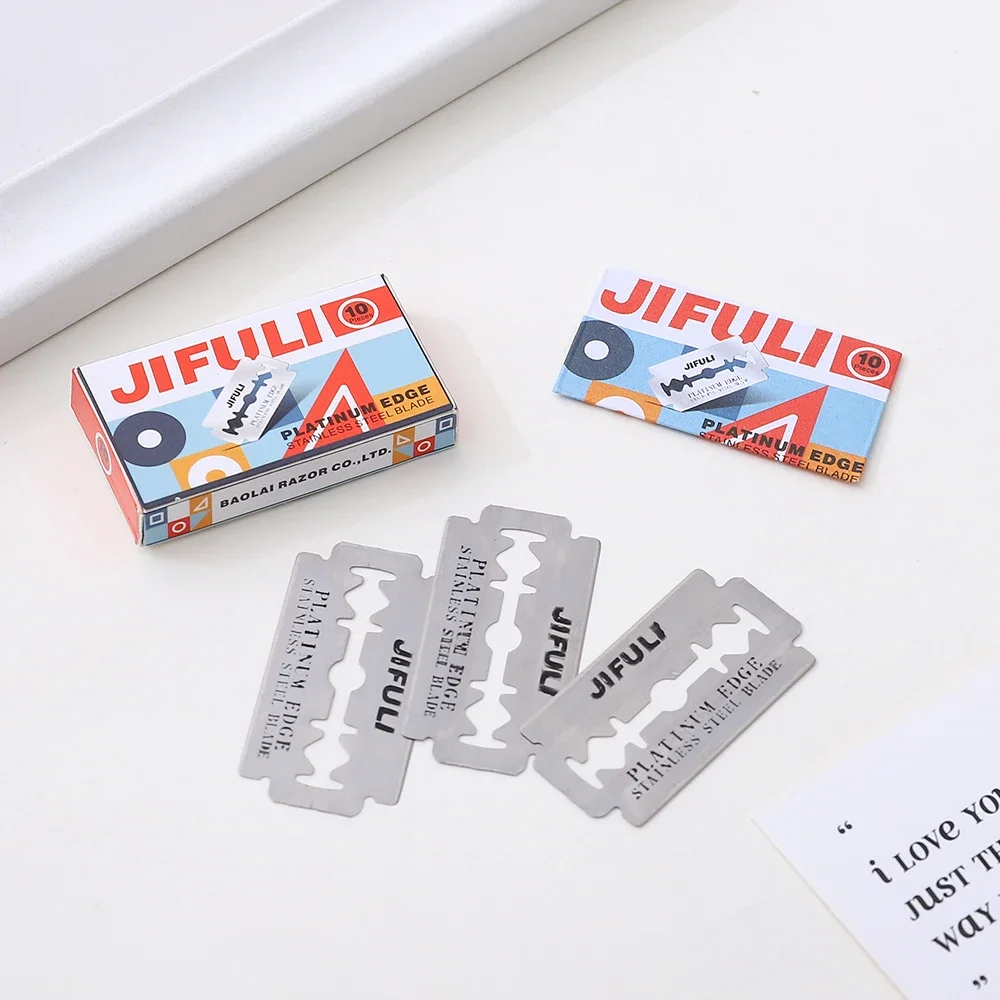 Лезвия для бритвы с двойными лезвиями из нержавеющей стали