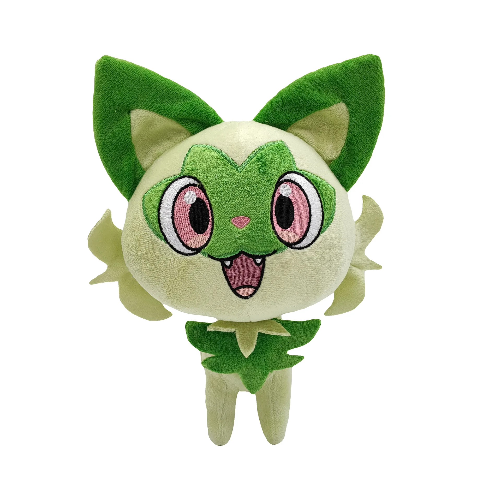 25 см плюшевая кукла sprigatito pokemon - Фотография_4
