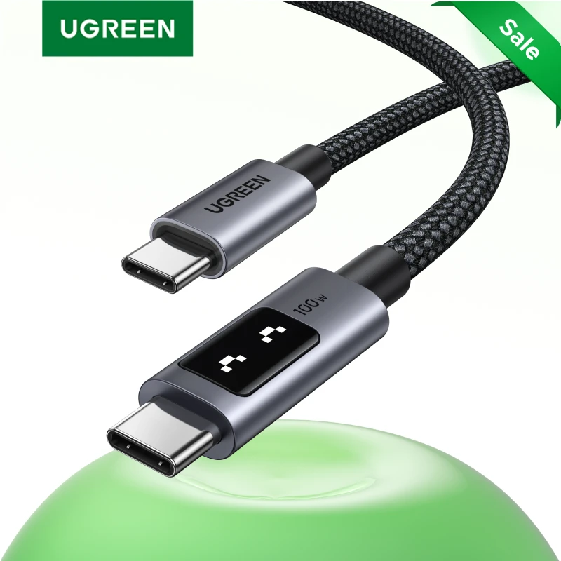 Ugreen uno pd100w кабель usb c