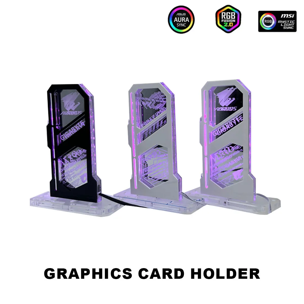 Diy держатель vga argb gamer cabinet - Фотография_4