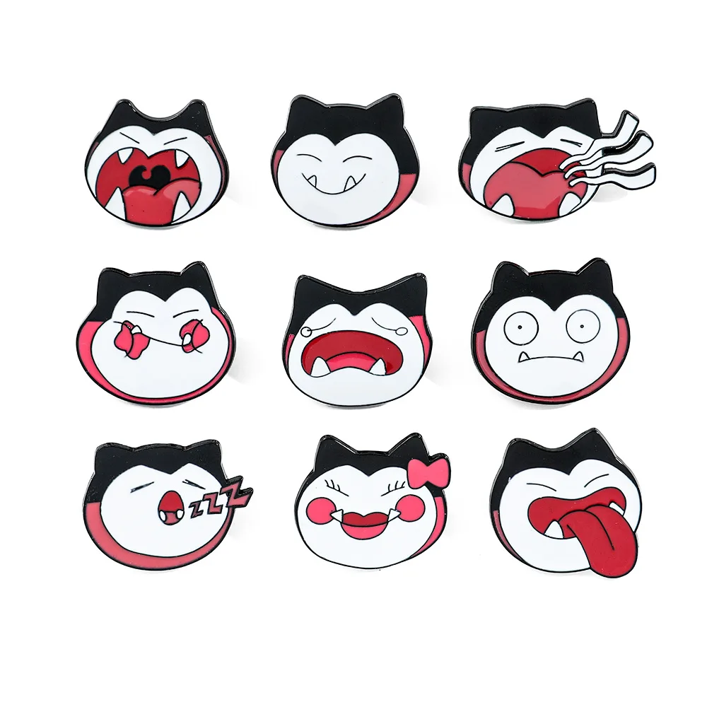 9 стилей, брошь в стиле аниме «покемон снорлакс» - Фотография_2