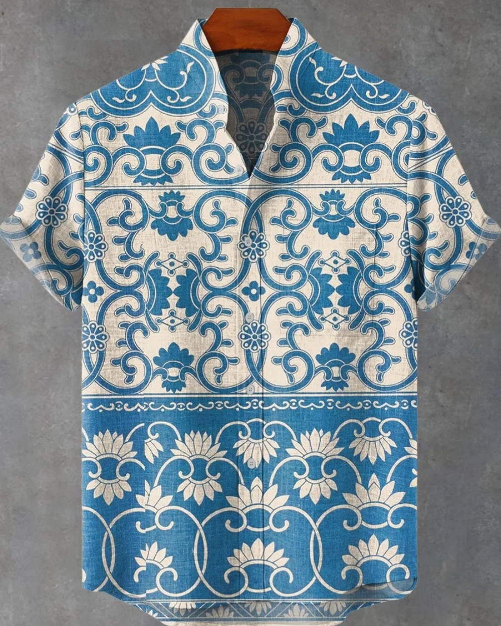 Мужская летняя элегантная льняная - Фотография_2