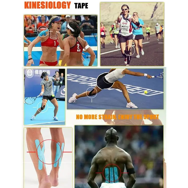 Ленты kinesio, эластичные бинты - Фотография_5