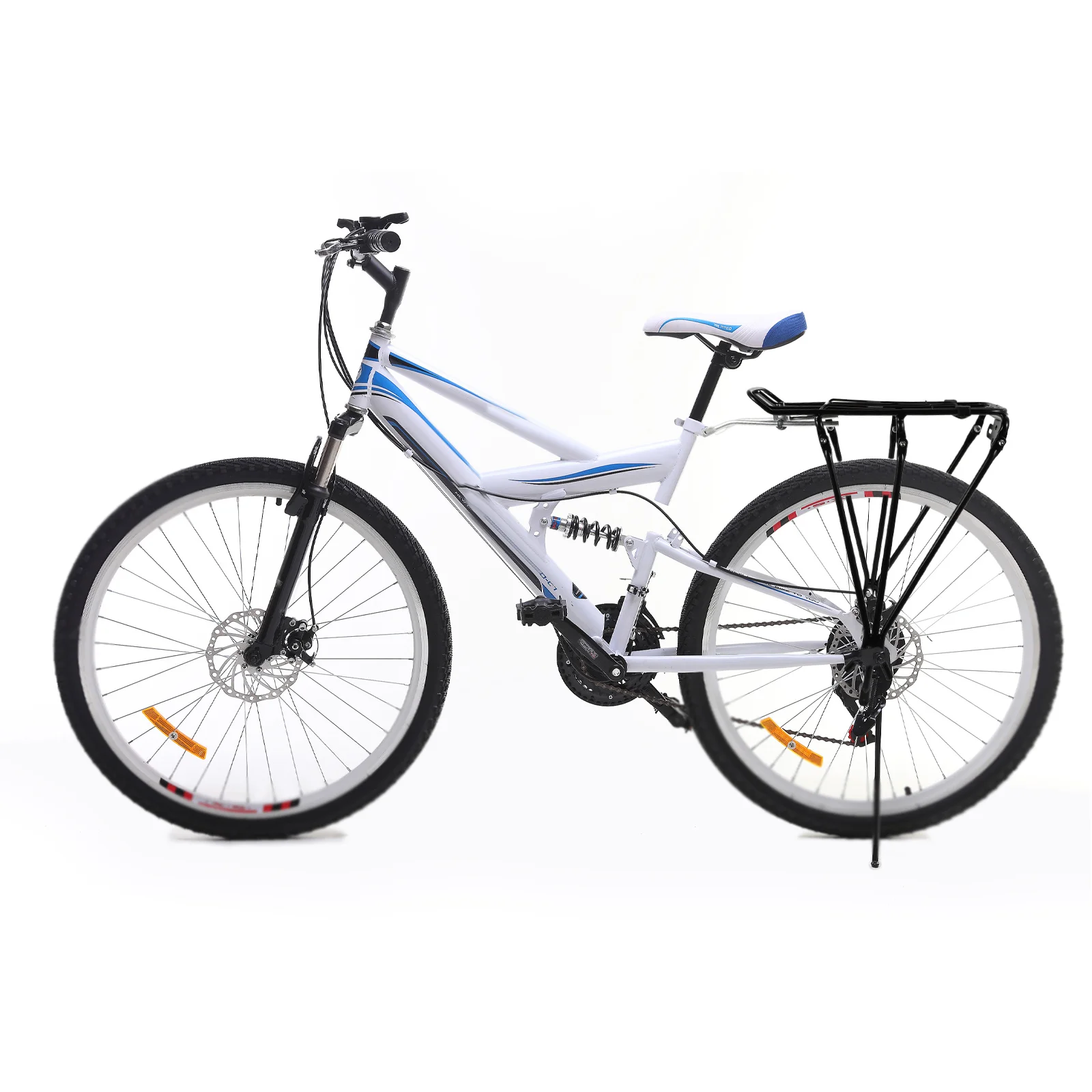 Черный задний багажник для велосипеда - Фотография_4