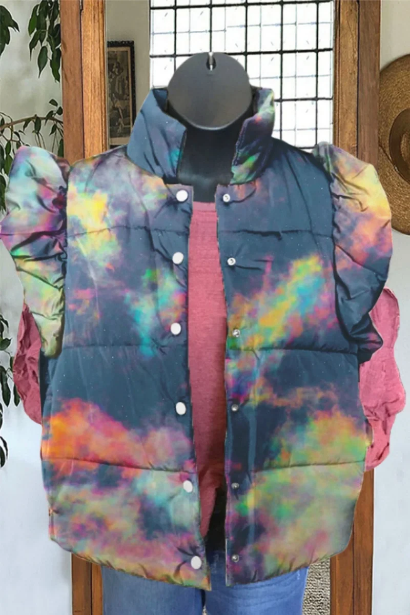 Осень и зима, новый женский бархатный жилет - Фотография_2