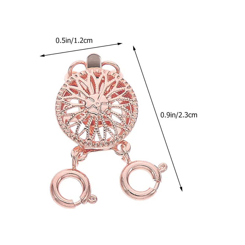 Многослойные застежки для ожерелья - Фотография_5