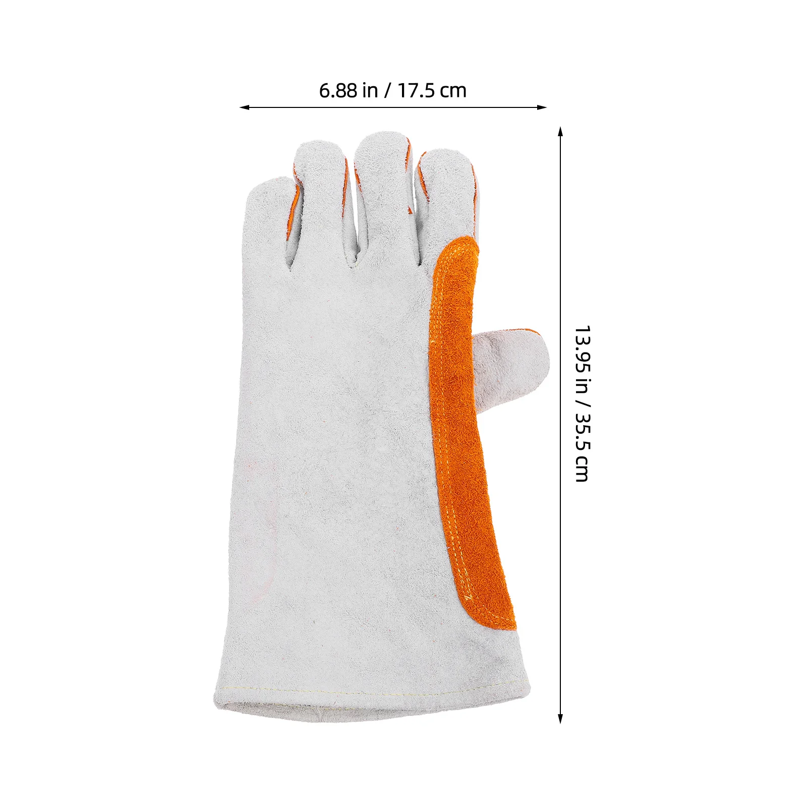 1 пара длинных сварочных перчаток - Фотография_5