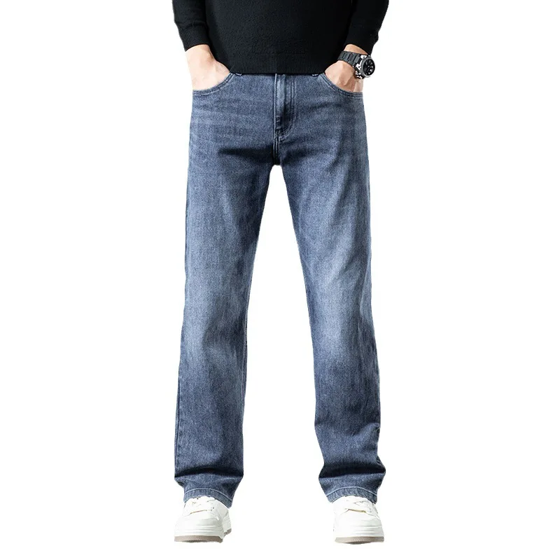 Мужские джинсы новые повседневные - Фотография_5