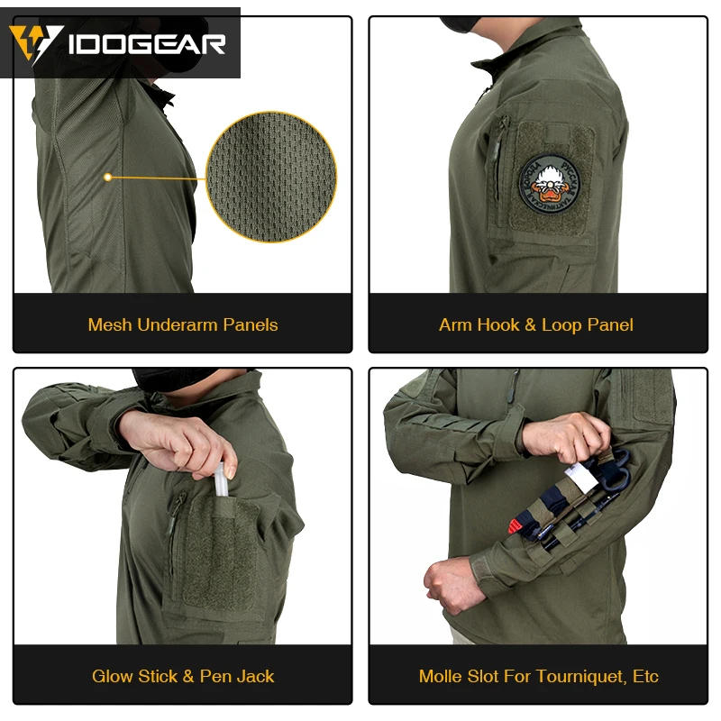 Тактическая рубашка idogear ufs - Фотография_3