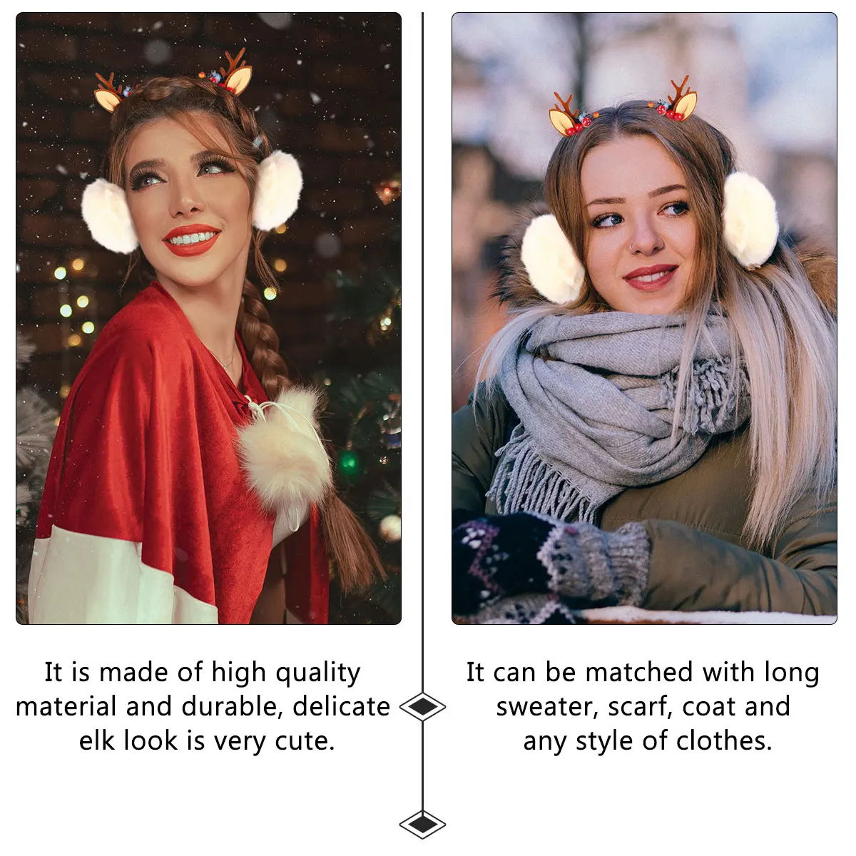 Рождественская повязка на голову - Фотография_3